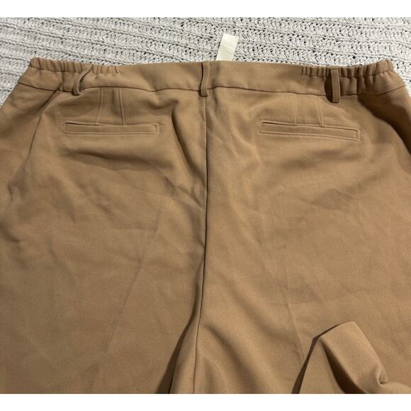 NWT Talbots Hampshire Dress Pants Women's Plus Size 22W Tan Khaki Office Career - Picture 10 of 11